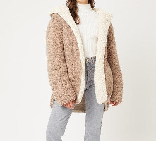 OVERSIZED HOODIE JACKET